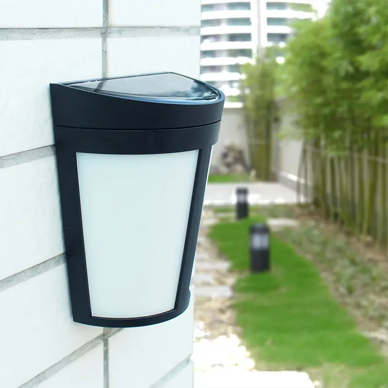 Solar Wall Light 6led Outdoor Garden Courtyard