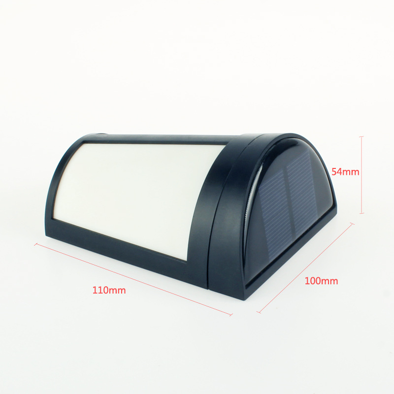 Solar Wall Light 6led Outdoor Garden Courtyard Fence Light Control Decorative Landscape Light — foto 4
