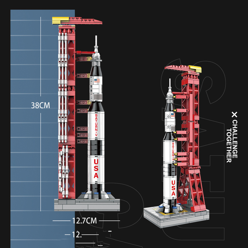 Title 2, Nosač za lansiranje za DK7022 Mini Saturn V rak...