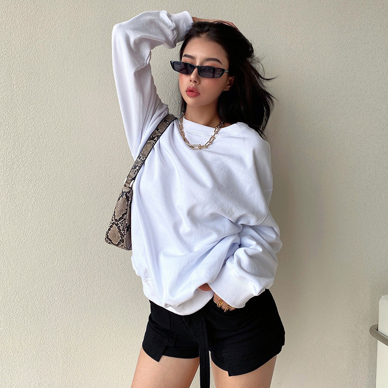 Title 4, European And American Ins Bloggers Long-Sleeved...