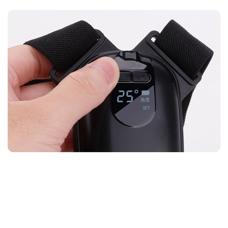 Умный корректор осанки с регулируемым углом для взрослых и детей, корректирующий тренажер для поддержки горбатой ключицы, бандаж для верхней части спины, черный