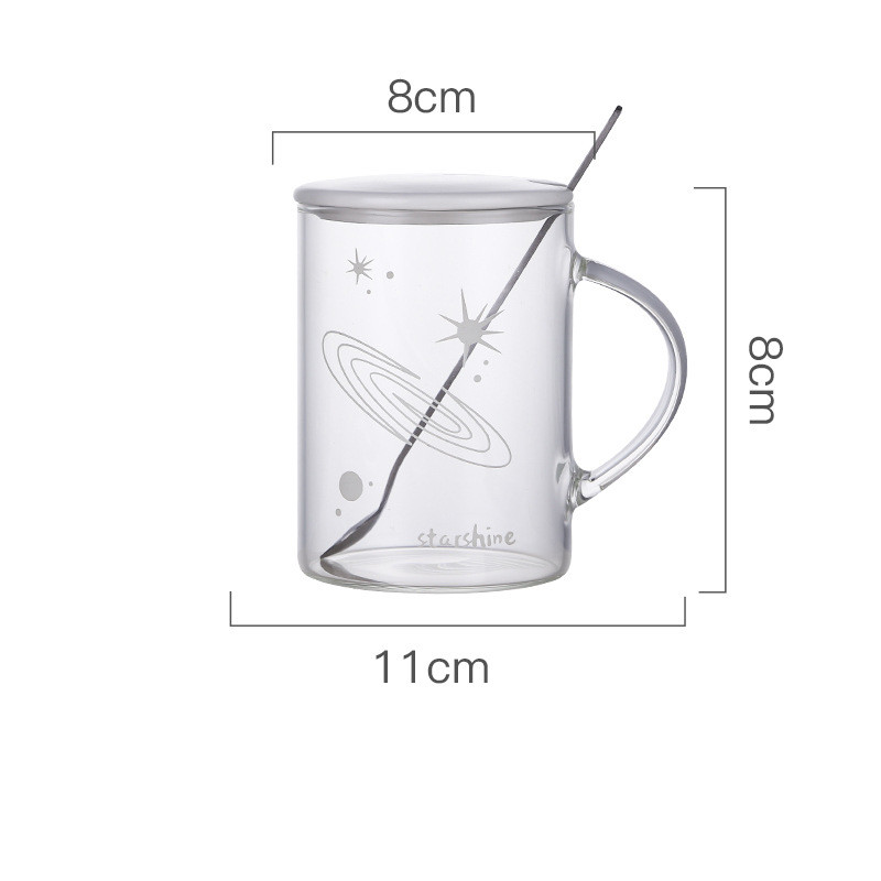 Creative Personality Trend Household Water Cup With Handle
