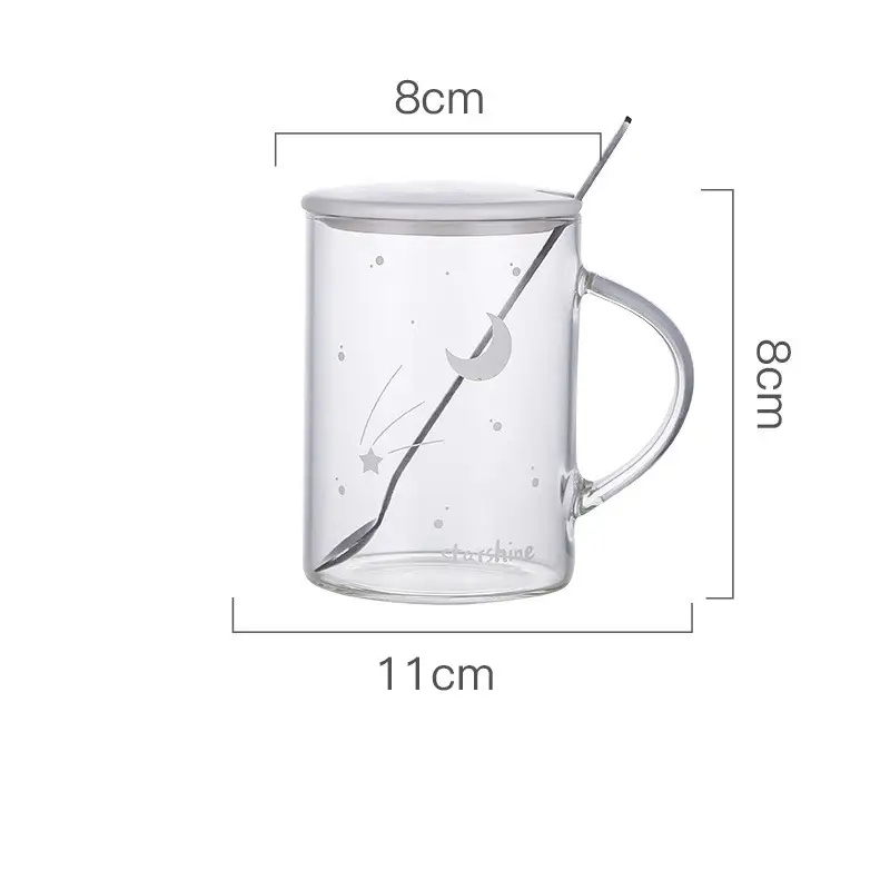 Creative Personality Trend Household Water Cup With Handle