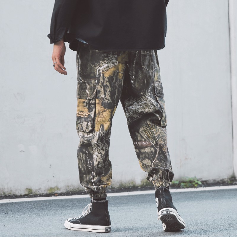 Title 4, Heren street fashion sweatpants, meerdere zakke...