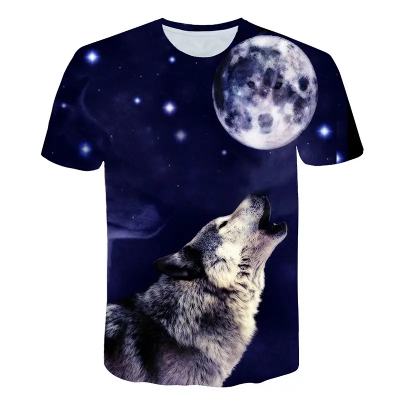 Cross-Border Summer T-shirt Creative Printing Children's Wear New