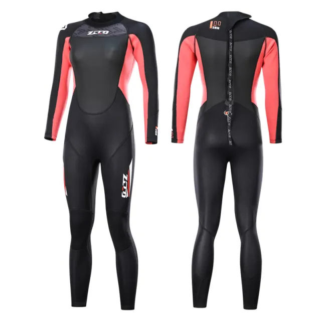 Thicken Warm Deep Snorkeling Surfing Suit Swimsuit Orange - Shop at LoveMi