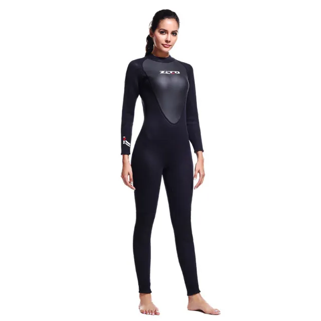 Thicken Warm Deep Snorkeling Surfing Suit Swimsuit Black - Shop at LoveMi