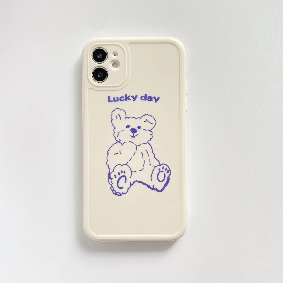 Cute Style Bear Suitable For Mobile Phone Shell Girl Soft