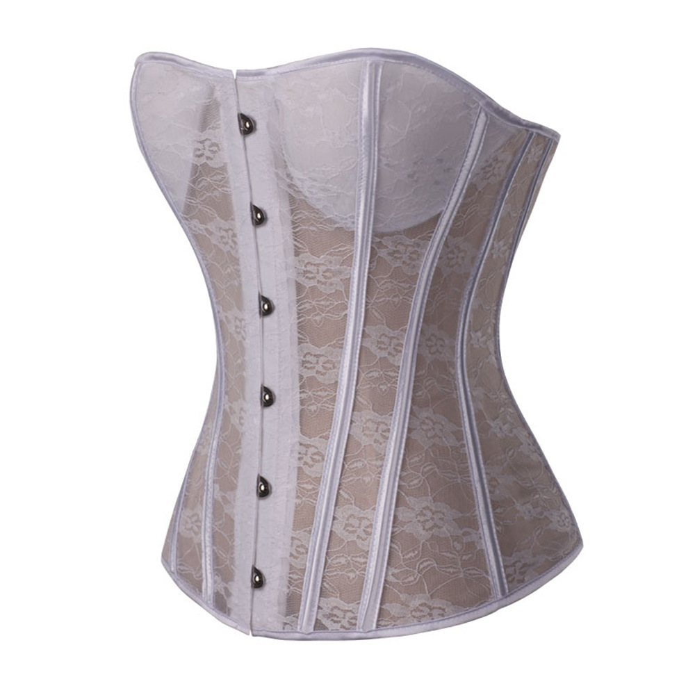 Title 6, Breast-Supporting Corset with Abdomen Control a...