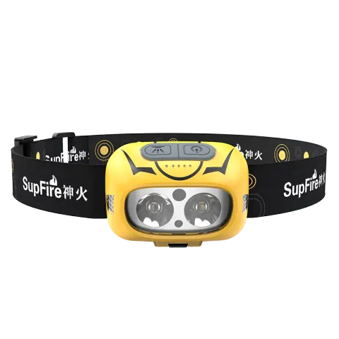High-Brightness Headlamps Strong Light Long-Range Night Fishing Sensor
