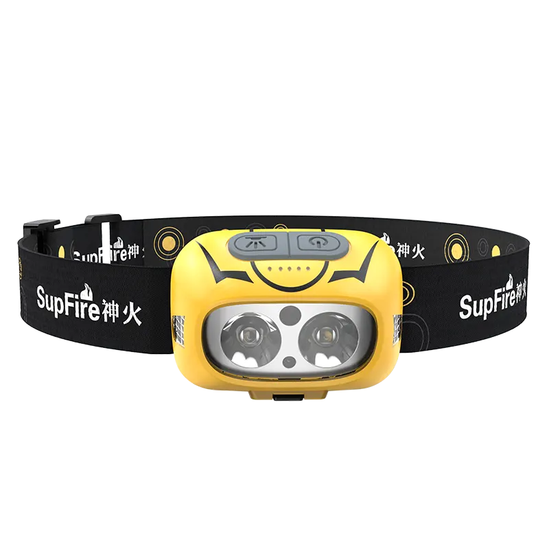High-Brightness Headlamps Strong Light Long-Range Night Fishing Sensor