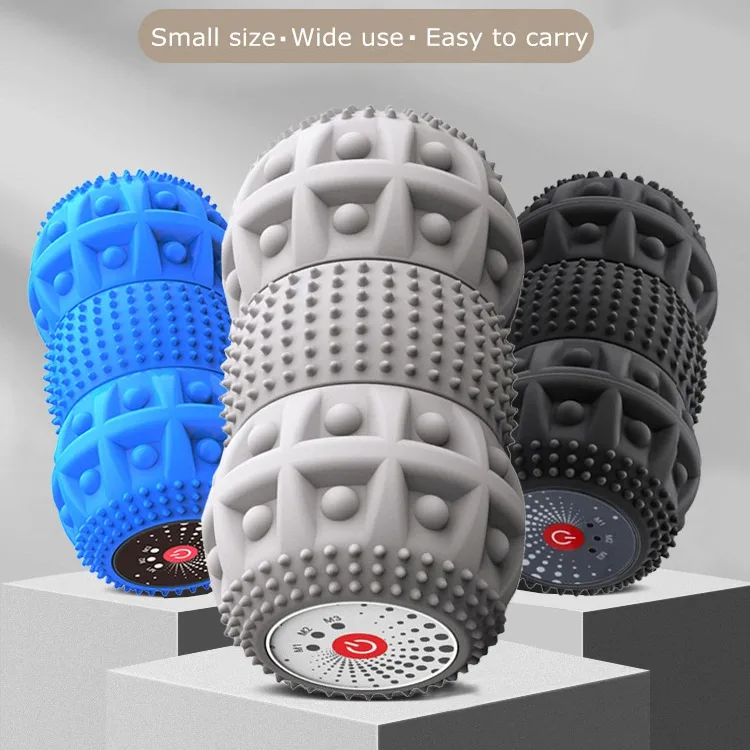 Electric Deep Tissue Foam Roller Vibrating Sports Recovery Peaunt