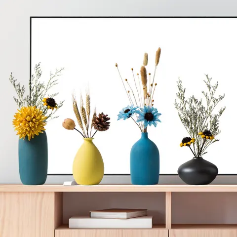 Creative Ceramic Vases for Living Room Decoration Accessories