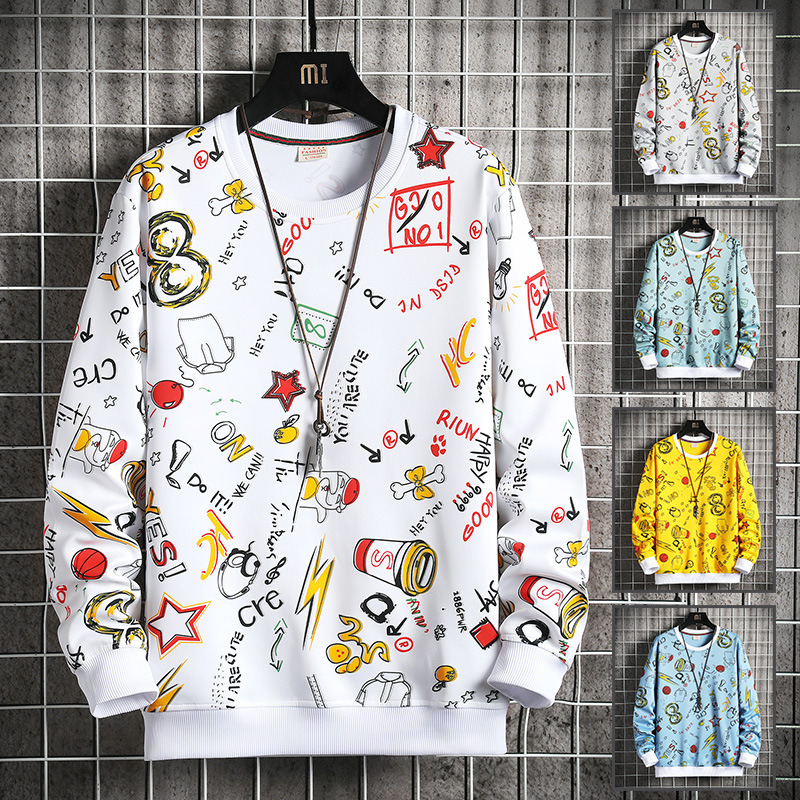 New Autumn Long Sleeve Sweater With Loose Round Neck