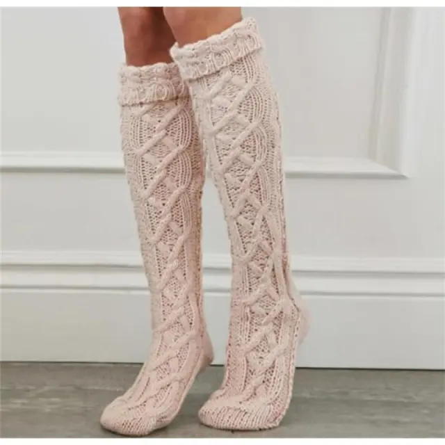 Stockings Wife Knitting Socks Female Socks Stockings Pink - Shop at LoveMi