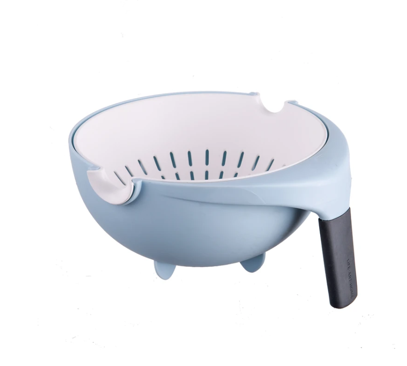Double-Layer Flip Multifunctional Drain Basket
