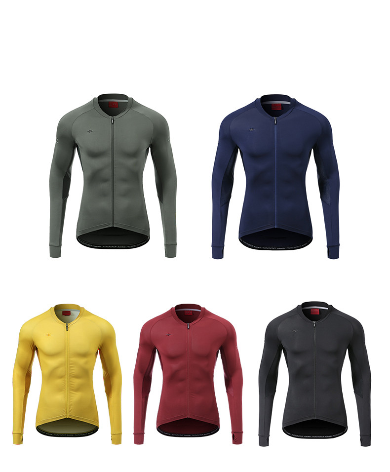 Spring and Summer Long-Sleeved Anti-Sack Cycling Clothing