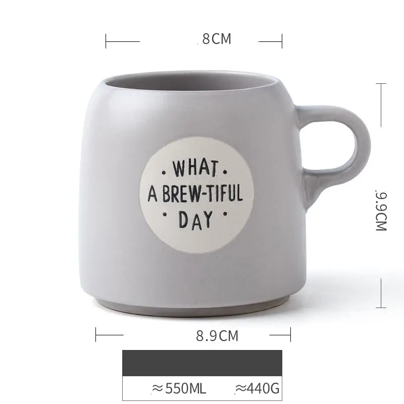 Home Creative Pot Belly Cup Breakfast Oatmeal Cup