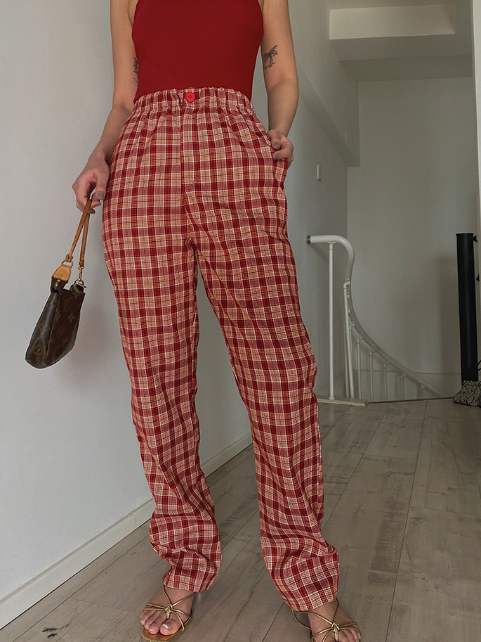 Casual Cutumn Drape Straight-Leg Pants