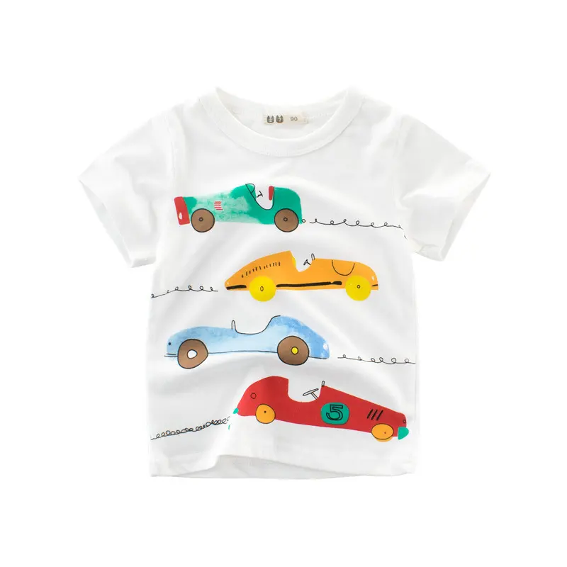 Children's Clothing Boys Short-sleeved T-shirt Fashion Brand