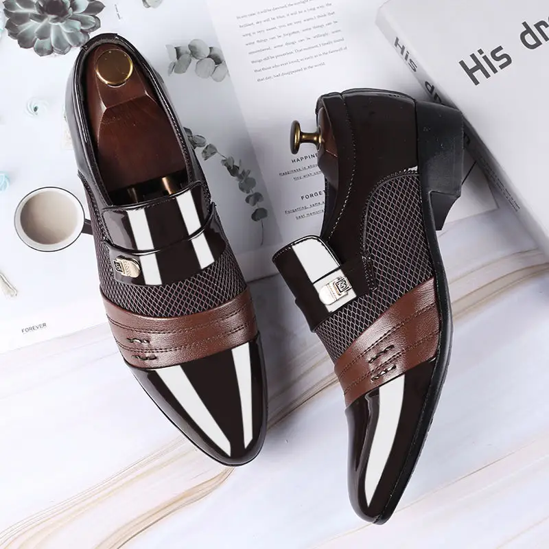 Men's shoes leather casual