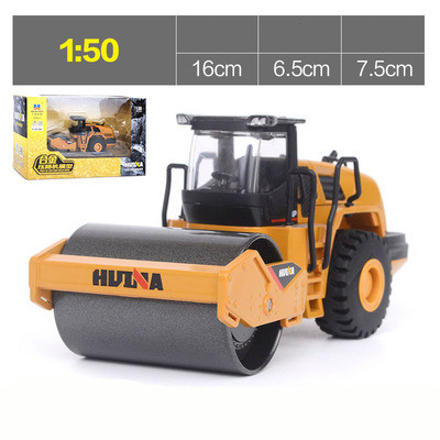 Title 2, Large Alloy Road Roller Road Repair Car Model D...