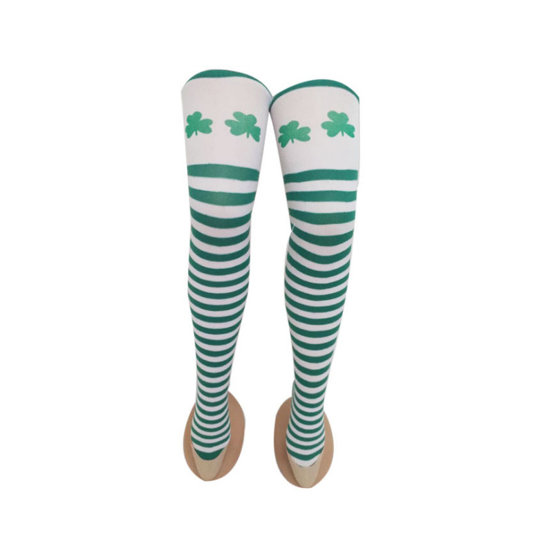 Title 5, Irish Day Stockings Holiday Party Dance Green W...