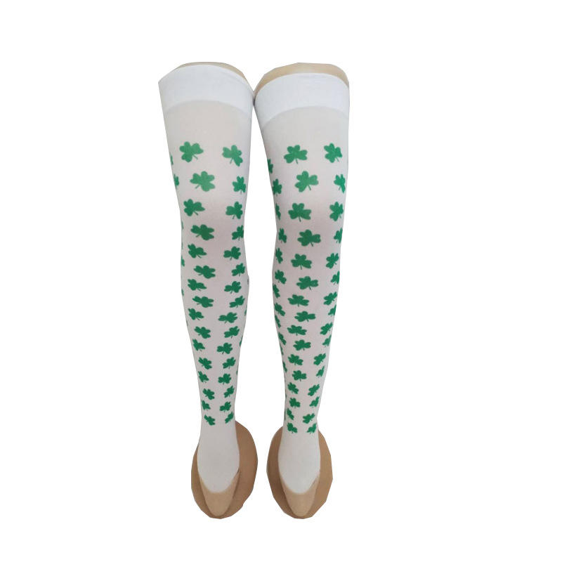 Title 4, Irish Day Stockings Holiday Party Dance Green W...