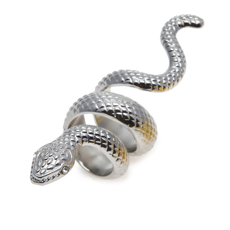 Fashion Metal Snake Ring Exaggerated Personality Wind Ring
