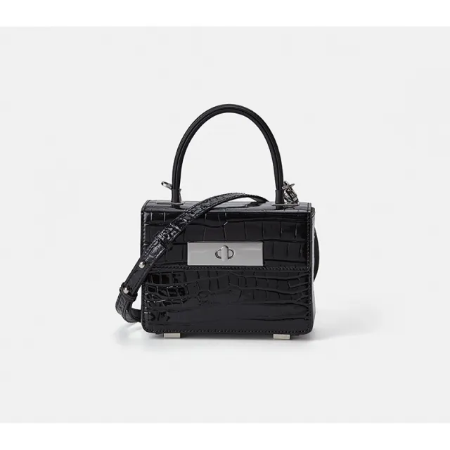 Niche Brand Leather Handbags New Fashion Black - Shop at LoveMi