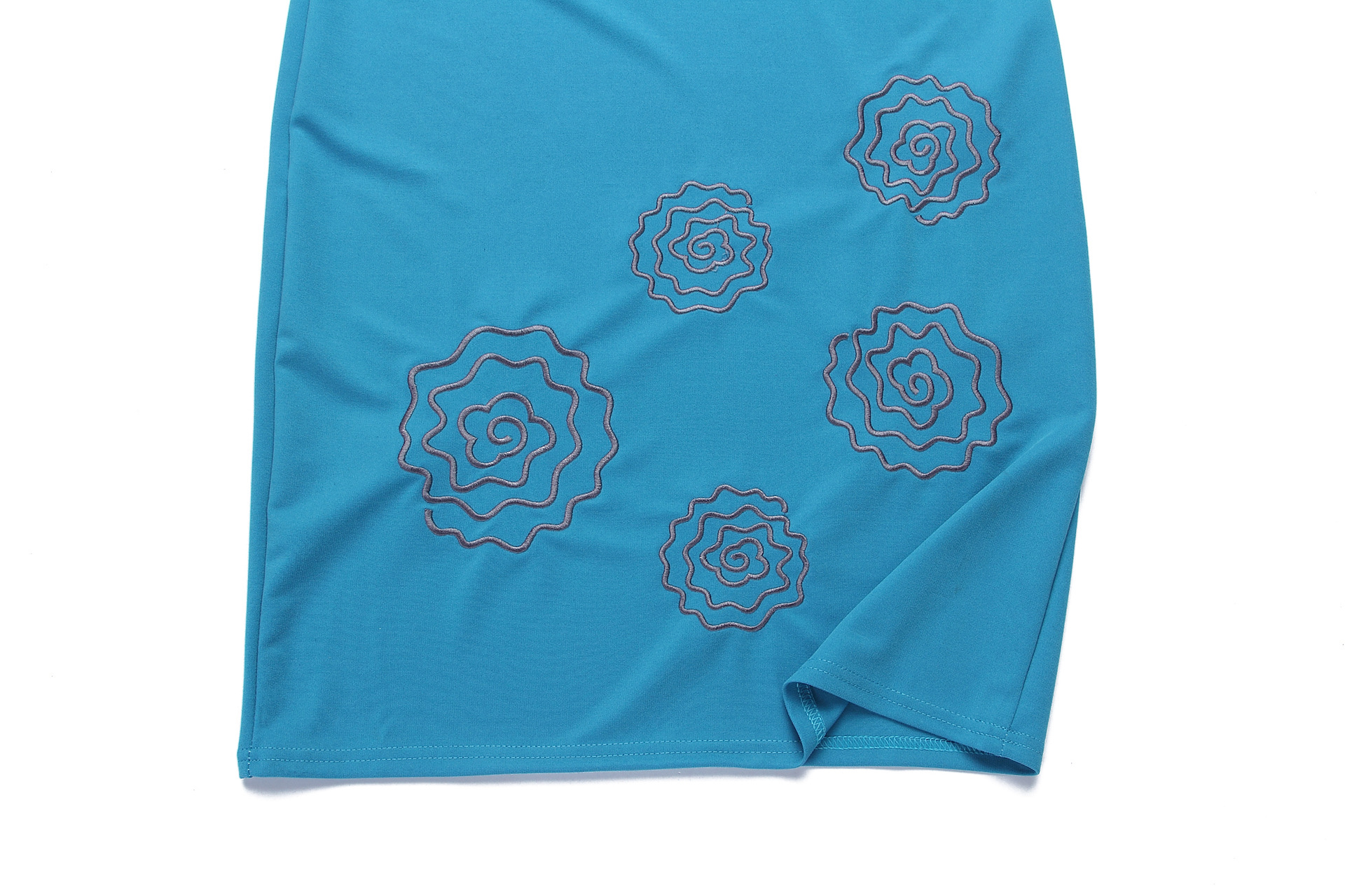 Two-Piece Embroidered Vest Skirt Lace Shirt