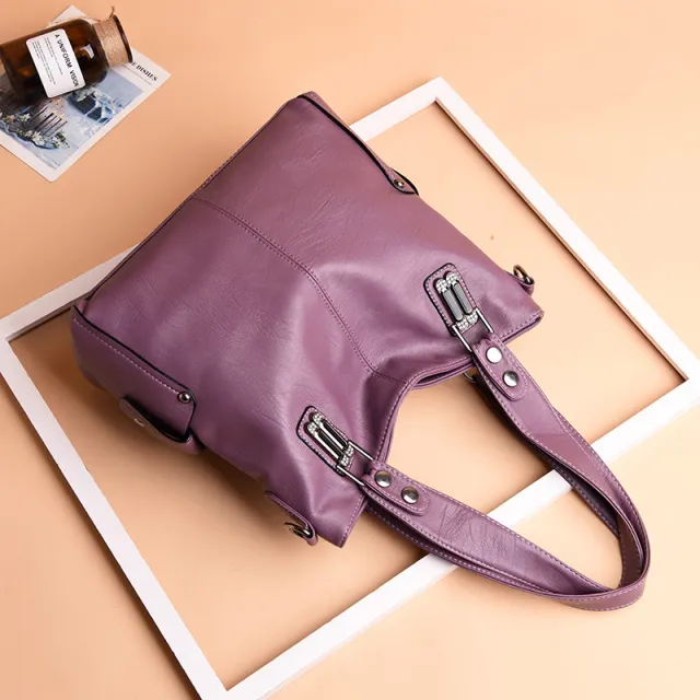 Large Capacity Portable Messenger Women's Bag Purple - Shop at LoveMi