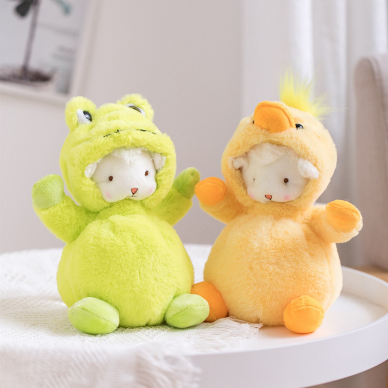 Cute Cartoon Soft Cute Little Wool Plush Toy Doll Daby Soothing Dol