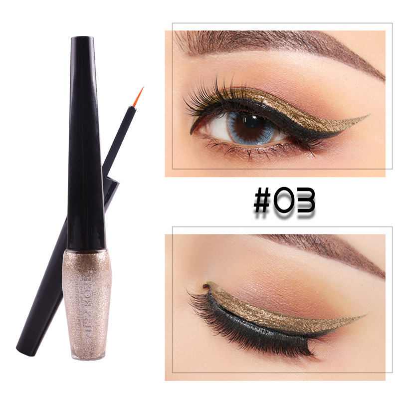 Glitter Liquid Eyeliner & Shining Eyeshadow