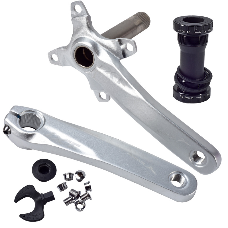 Mountain Bike Hollow Integrated Aluminum Alloy Crank
