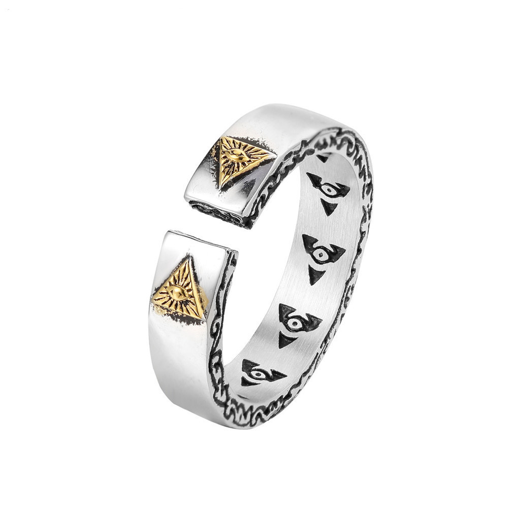 Japan Goro Takahashi Men's Titanium Steel Ring Personalized Retro Ring