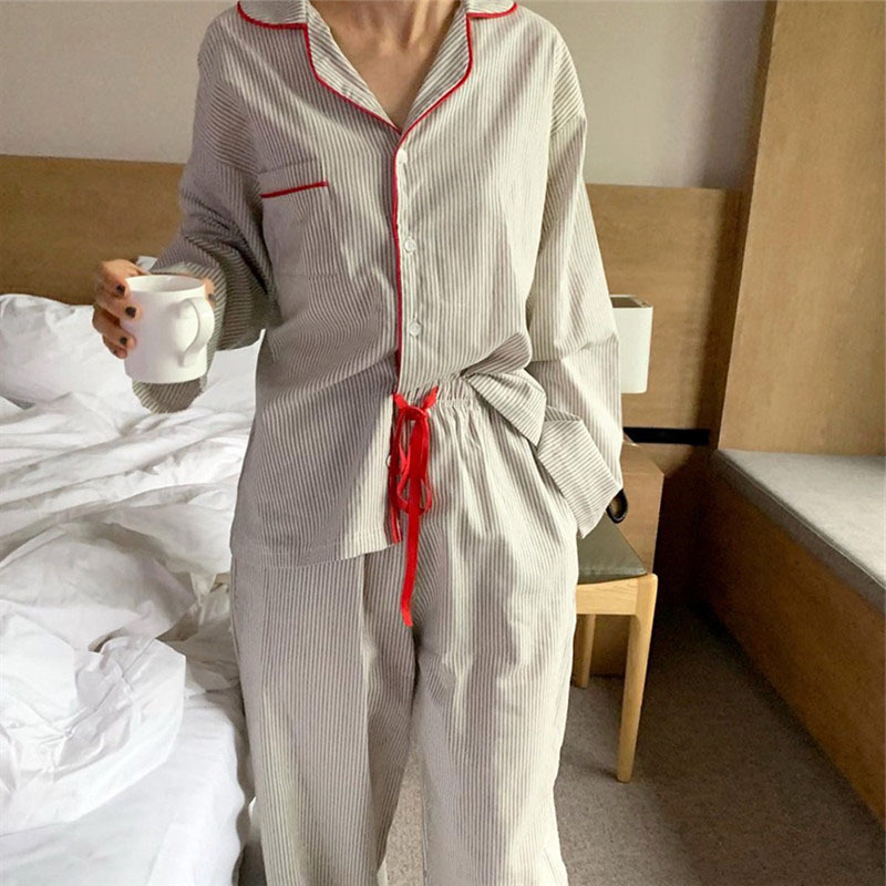 Title 5, Trade Casual Nightwear In Contrasting Colors Wi...