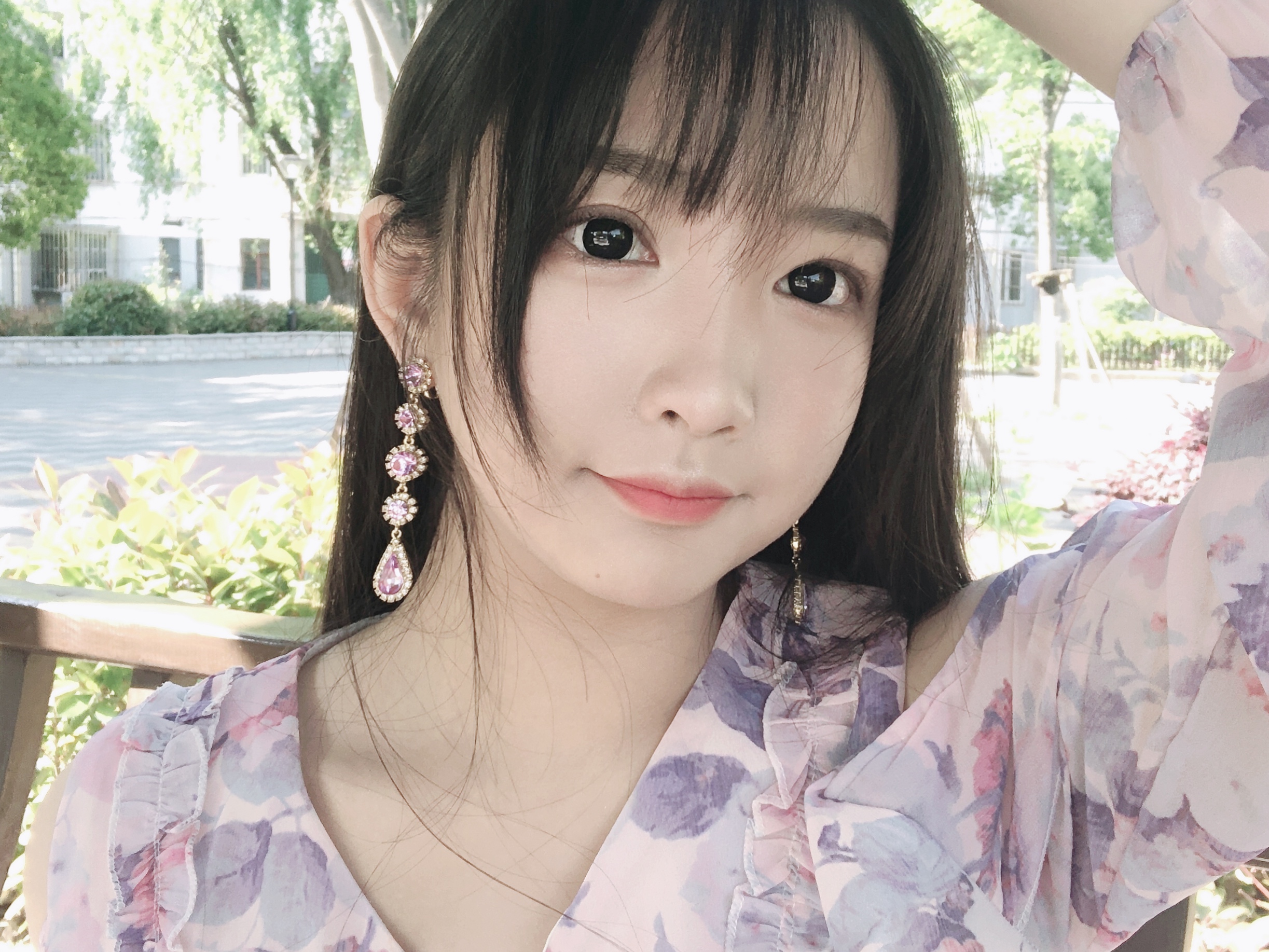 Silver Needle Retro Baroque Long Style Elegant Full Diamond Face Thin Earrings Shiny Color Diamond Drop Earrings