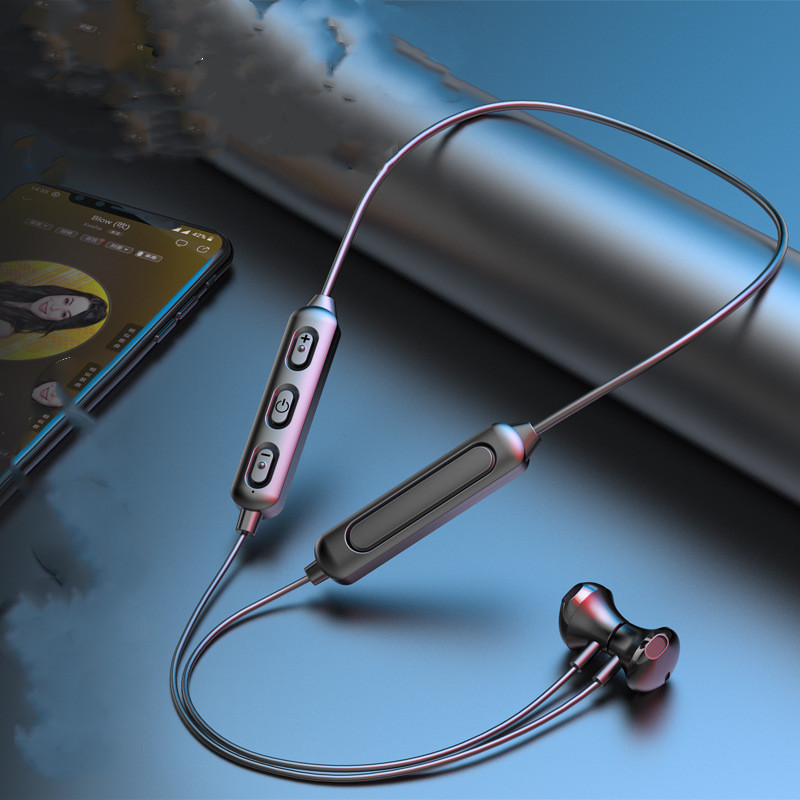 Bluetooth Headset Hanging Neck Sports Running Headset - Image 2