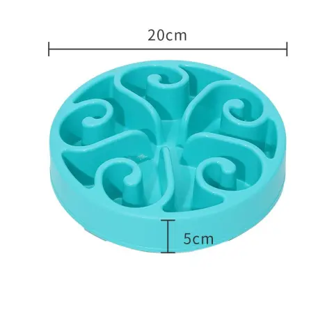 Pet Choking Prevention Dog Food Bowl Feeding Dog