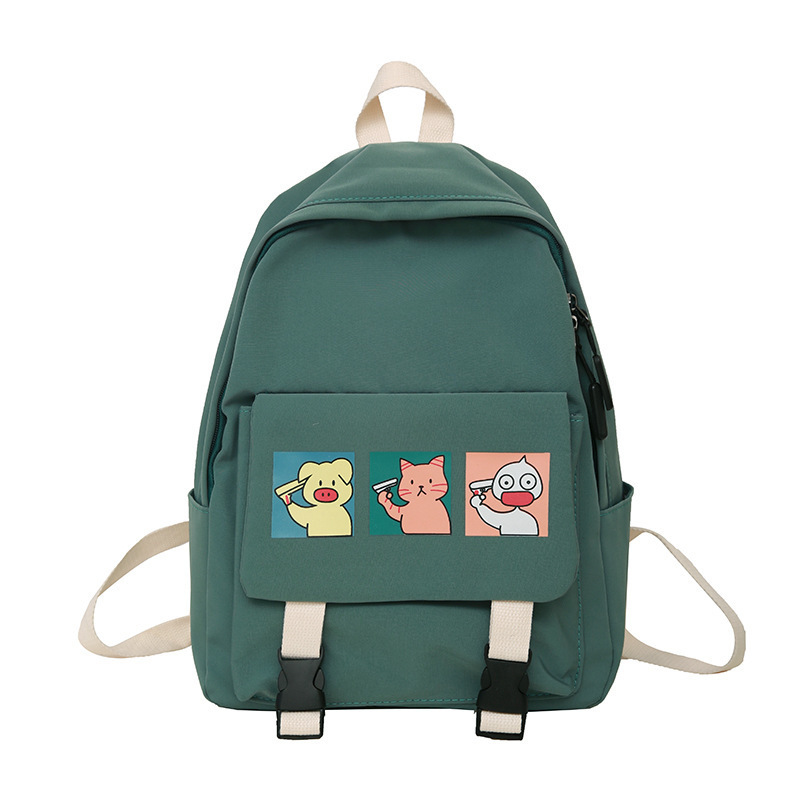 Title 1, Campus Simple Forest Cute Rucksack für Studente...