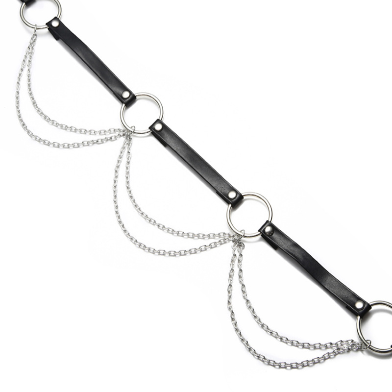 Chain-Belt Straps Waist-Jewelry Body-Harness Fashion-Accessory Sexy Rave Women Girls