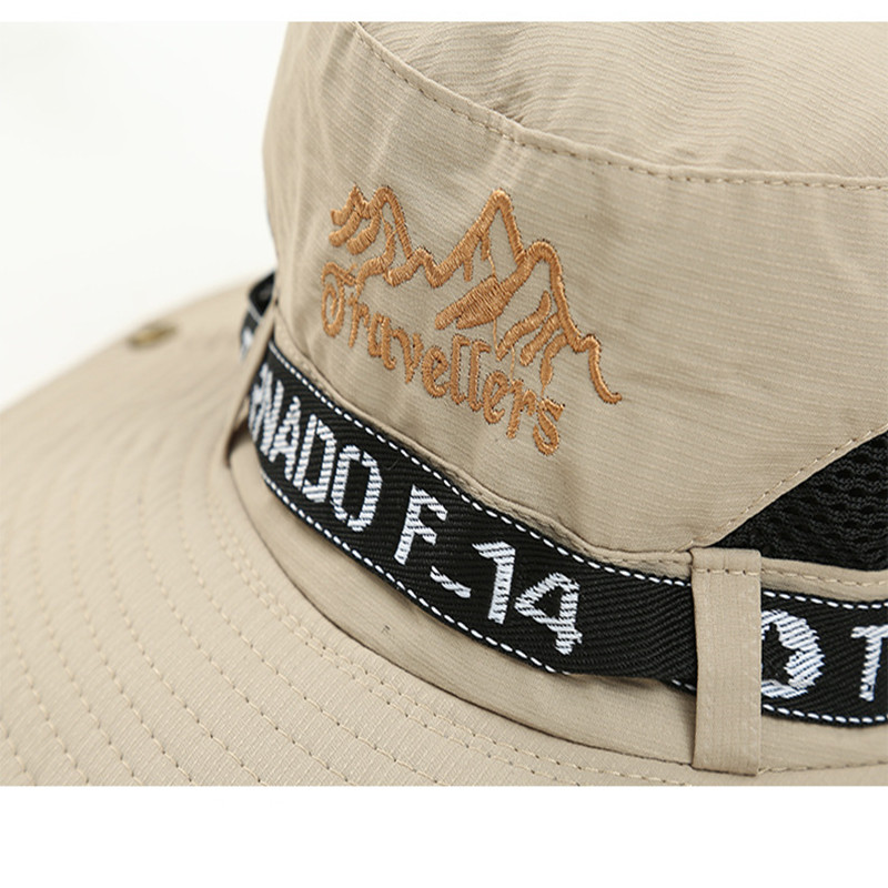 Sun Hat Men Summer Fishing Hat Men Sun Protection Outdoor Climbing Hat — foto 7
