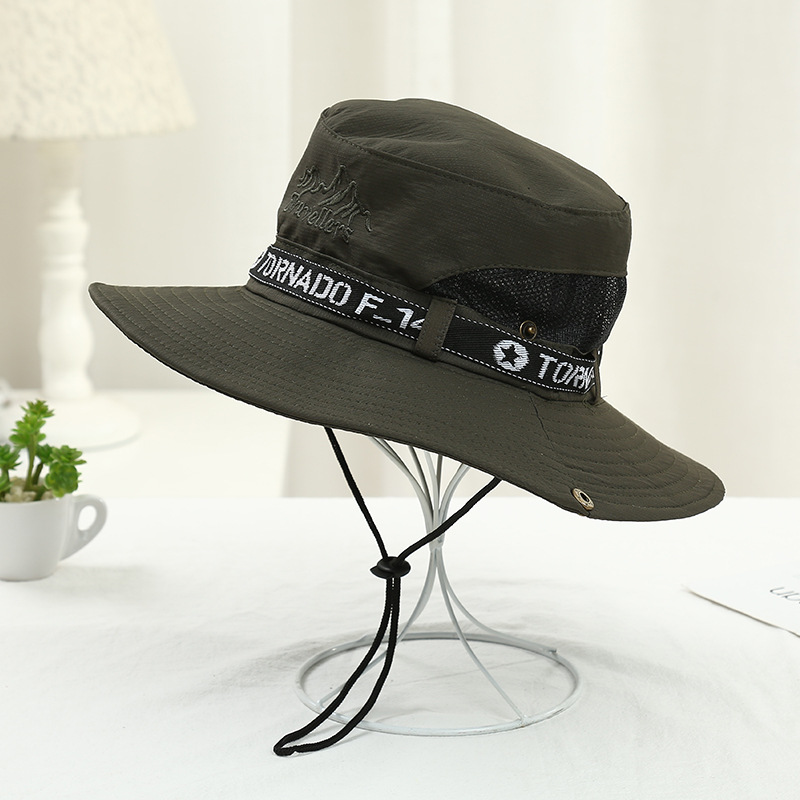 Sun Hat Men Summer Fishing Hat Men Sun Protection Outdoor Climbing Hat — foto 4