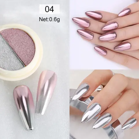 Popular Gold and Silver Double Color Laser Powder Mirror