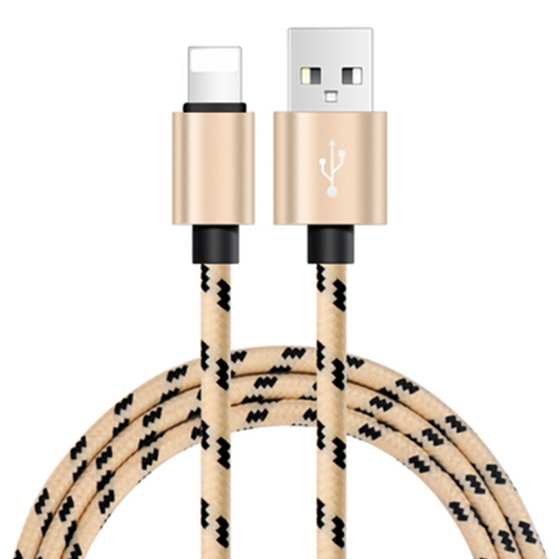 Pure Plastic Tiger Woven Data Cable Is Suitable For Mobile Phone Charging Cable