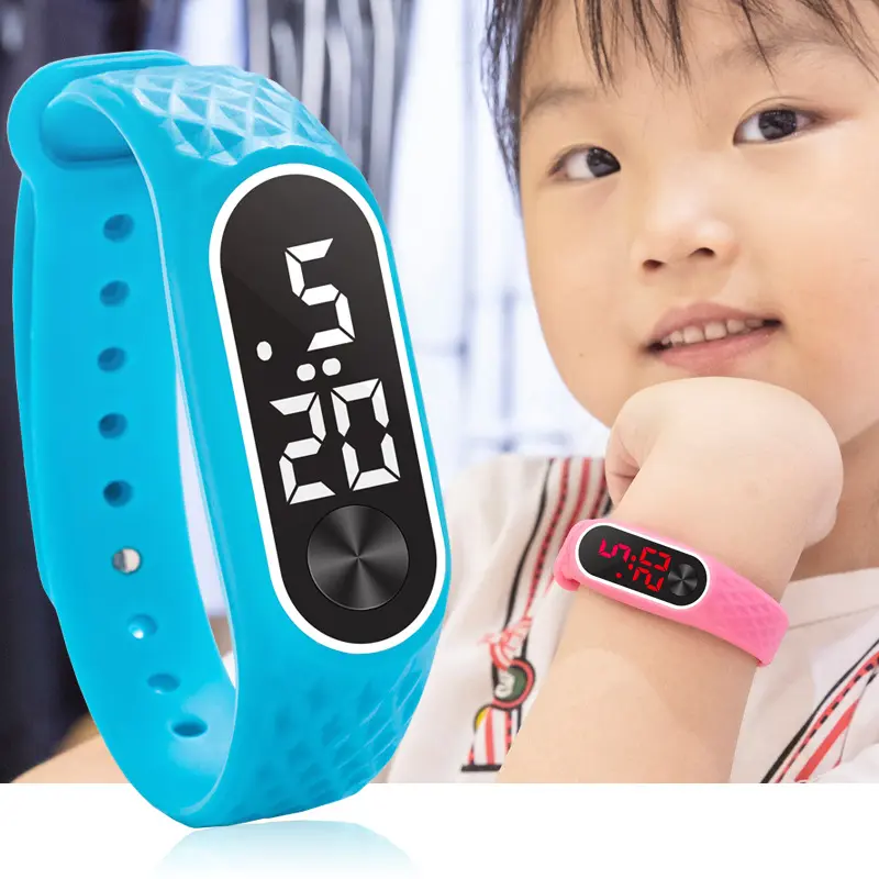 Fashion Children's Couple Watch Red And White