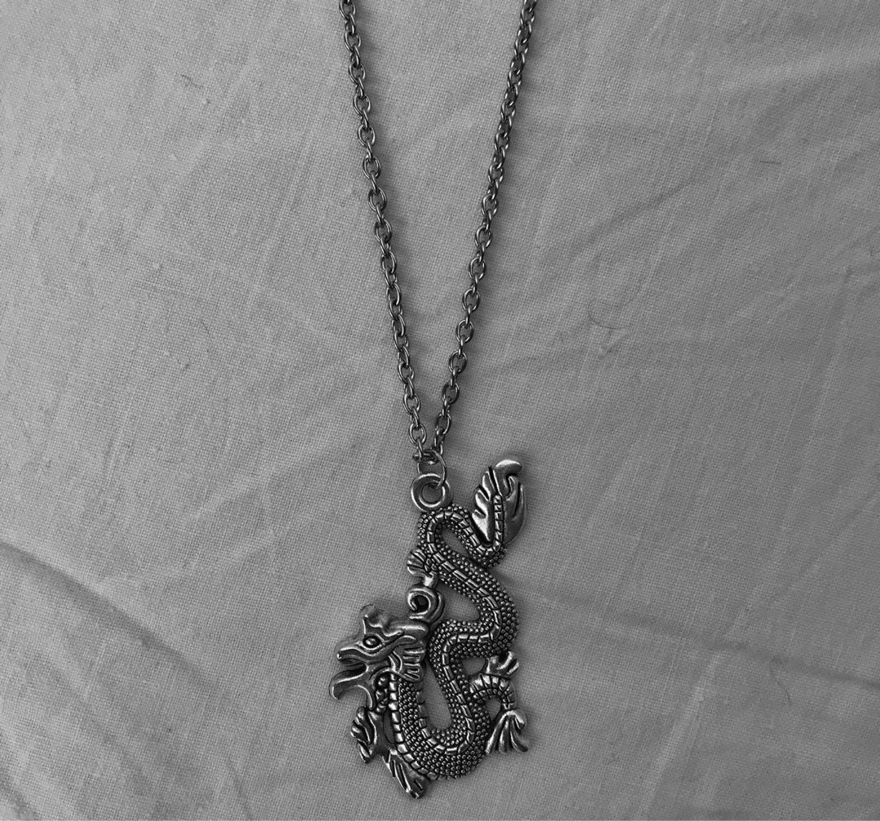 European And American Alloy Dragon Personality Necklace