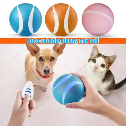 Wireless Smart Remote Control Pet Toy with LED Flashing