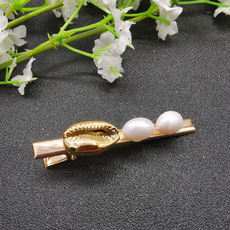 Title 3, Hair Accessories Natural Shell Freshwater Pearl...